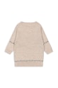 Дівчинка Дитяча сукня з домішкою вовни Konges Sløjd ELI KNIT DRESS KS101494 бежевий