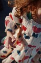 Konges Sløjd gyerek ruha ELIN FRILL DRESS GOTS KS101496
