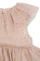 Dívčí šaty Konges Sløjd FAIRY DRESS KS101513 béžová AW24