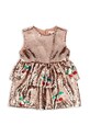 Детское платье Konges Sløjd LULU DRESS клёш бежевый KS101574
