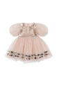 Konges Sløjd sukienka dziecięca MEI DRESS KS101598 beżowy AW24