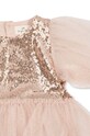 Konges Sløjd sukienka dziecięca MEI DRESS KS101598 beżowy