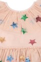 Konges Sløjd sukienka dziecięca YVONNE FAIRY DRESS beżowy KS101758