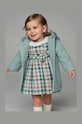 Mayoral rochie din amestec de lână pentru copii mini turcoaz 2903.4A.Baby.9BYH