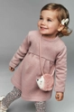 Mayoral vestito bambina con borsa mini rosa 2915.4E.Baby.9BYH