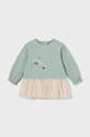 Дитяча сукня Mayoral mini бірюзовий 2919.4G.Baby.9BYH