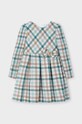 Детское платье с примесью шерсти Mayoral 4914.6B.Mini.9BYH бирюзовый AW24