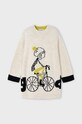 Детское платье с примесью шерсти Mayoral 4926.6F.Mini.9BYH зелёный AW24