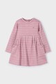 Mayoral sukienka dziecięca wzorzyste różowy 4928.6H.Mini.9BYH