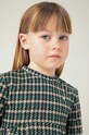 Mayoral sukienka dziecięca turkusowy 4928.6H.Mini.9BYH