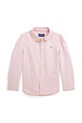 Dječja pamučna košulja Polo Ralph Lauren 312929954002 roza AW24