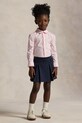 Dječja pamučna košulja Polo Ralph Lauren roza 312929954002