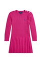 Polo Ralph Lauren vestito bambina 312950782001 rosa AW24