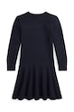 Момиче Детска памучна рокля Polo Ralph Lauren 312950801001 тъмносин