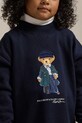 Dívčí šaty Polo Ralph Lauren 312952155001 námořnická modř