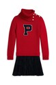 Детска рокля Polo Ralph Lauren 313950816001 червен AW24