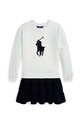 Polo Ralph Lauren vestito bambina 313950935001 bianco AW24