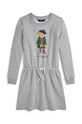 Дитяча сукня Polo Ralph Lauren довгий сірий 313951083001
