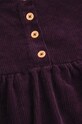 Coccodrillo rochie de catifea pentru copii violet ZC4128301AGK