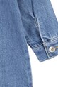 Levi's rochie din denim pentru bebeluși OUT WEST DENIM DRESS turcoaz 1EK979