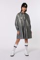Dječja haljina Dkny dugi siva D60263.126.150