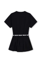 Dkny vestito bambina D62018.114.150 nero AW24