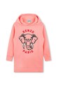 Дитяча бавовняна сукня Kenzo Kids K60660.86.108 рожевий AW24