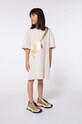 Хлопковое детское платье Marc Jacobs короткий бежевый W60230.86.108