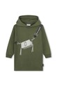 Дитяча бавовняна сукня Marc Jacobs W60363.86.108 зелений AW24