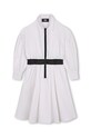 Dievčenské šaty Karl Lagerfeld Z30183.156.162 biela AW24