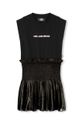 Παιδικό φόρεμα Karl Lagerfeld Z30189.156.162 μαύρο AW24