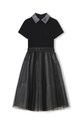 Παιδικό φόρεμα Karl Lagerfeld Z30194.102.108 μαύρο AW24