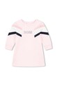 BOSS sukienka niemowlęca z elastanem różowy J51077.86.94