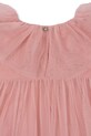 Konges Sløjd sukienka dziecięca BOW DRESS różowy KS101905