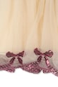 Konges Sløjd sukienka dziecięca BOWIE SEQUIN DRESS KS101906 beżowy