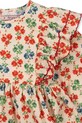 Хлопковое детское платье Konges Sløjd COEUR DRESS GOTS KS101933 бежевый