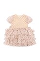 Детска рокля Konges Sløjd FAY DRESS GRS KS101971 бежов AW24