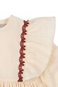 Dívčí šaty Konges Sløjd FEE DRESS GOTS KS101973 béžová