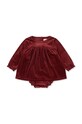 Сукня для немовлят Konges Sløjd JINGLE ROMPER DRESS GRS довгий червоний KS101998