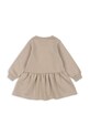 Konges Sløjd sukienka dziecięca LOU TERRY SWEAT DRESS OCS KS102022 beżowy AW24