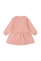 Дитяча сукня Konges Sløjd LOU TERRY SWEAT DRESS OCS KS102022 рожевий AW24