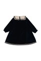 Dívčí šaty Konges Sløjd MATELOT DRESS GOTS KS102043 námořnická modř AW24
