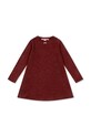 Платье Konges Sløjd ROLI DRESS длинный красный KS102090