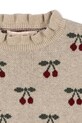 Дівчинка Дитяча сукня Konges Sløjd SIKA KNIT DRESS KS102099 бежевий