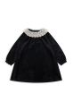 Konges Sløjd sukienka dziecięca VENOLA DRESS GRS KS102136 czarny AW24