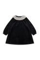 Konges Sløjd rochie fete VENOLA DRESS GRS KS102136 negru AW24