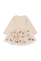 Dívčí šaty Konges Sløjd YVONNE BALLERINA DRESS KS102154 béžová AW24