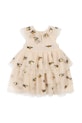 Дитяча сукня Konges Sløjd YVONNE FAIRY DRESS KS102156 бежевий AW24