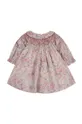 Девочка Детское хлопковое платье Tartine et Chocolat TZ30010.60.74 розовый