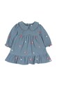 Dětské bavlněné šaty Tartine et Chocolat TZ30221.80.94 modrá AW24
